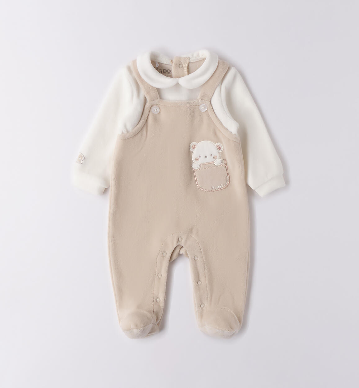 Tutina neonato unisex BEIGE iDO