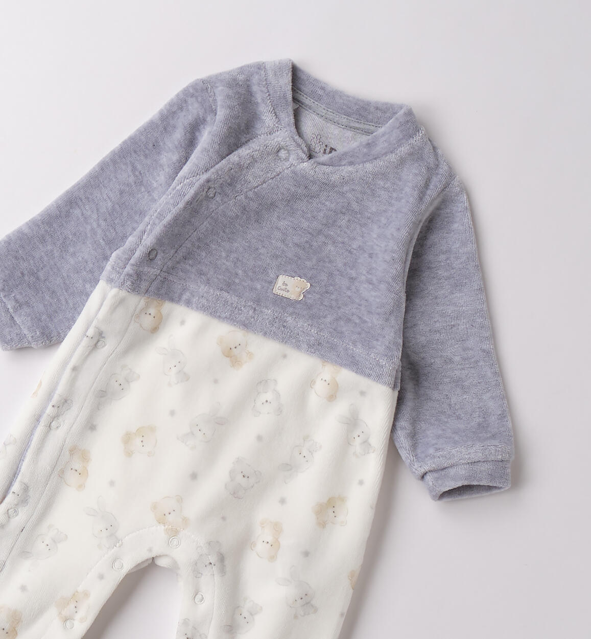 Tutina unisex neonati GRIGIO MELANGE-8992 - 0284F15900