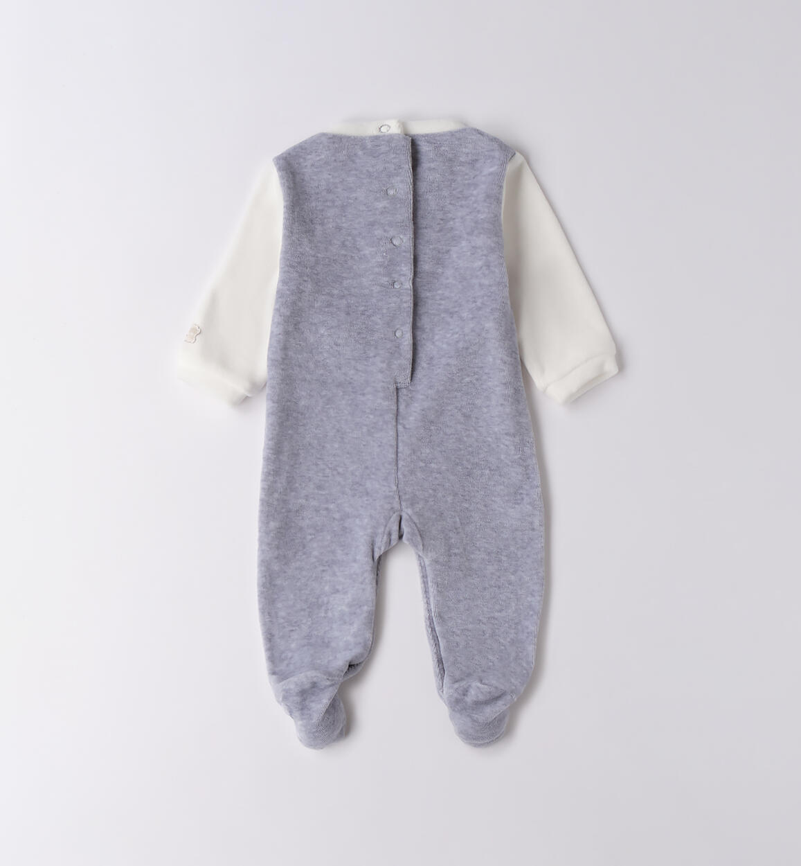 Tutina unisex neonato GRIGIO MELANGE-8992 - 0704F13700