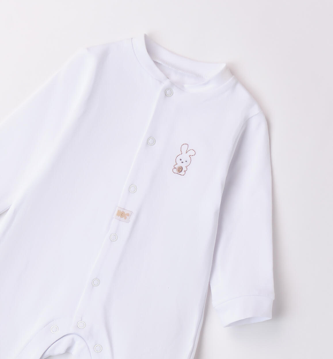 Tutina unisex per neonati BIANCO-0113 - 0704B14500