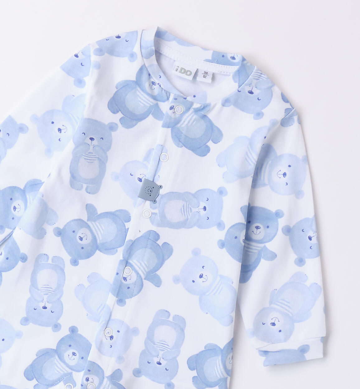 Tutine per neonato iDO BIANCO-AZZURRO-6BDS - 0284B02200