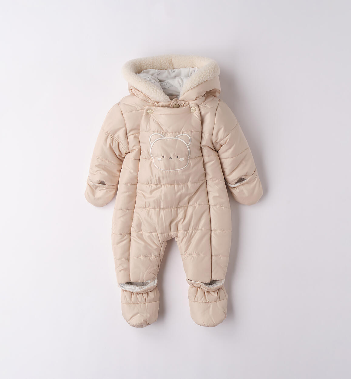 Tutone imbottito neonato BEIGE iDO