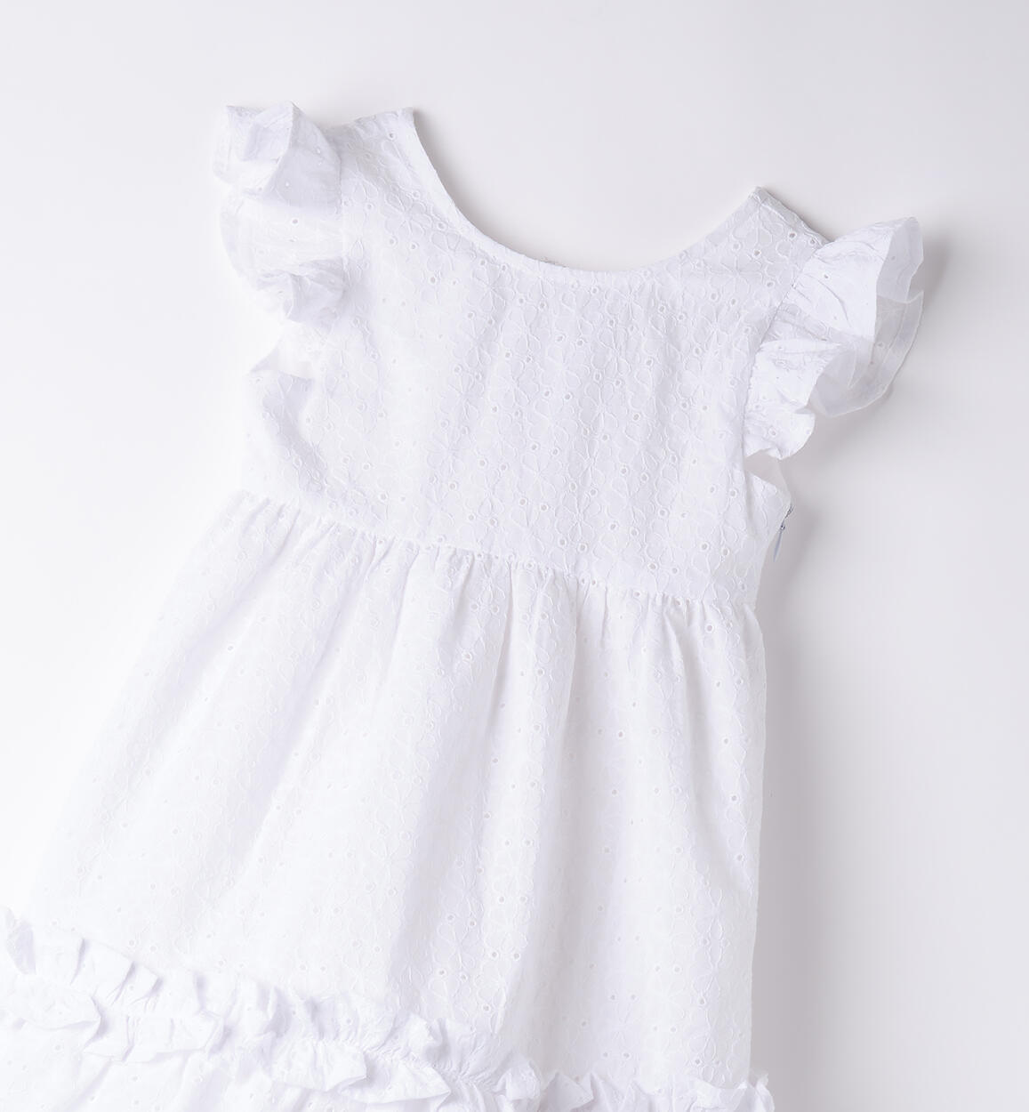 Vestito bambina Sarabanda BIANCO-0113 - 1450B33900