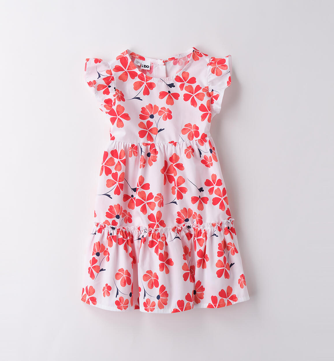 Vestito estivo bambina BIANCO-ROSSO-6BLF - 1454B494G0