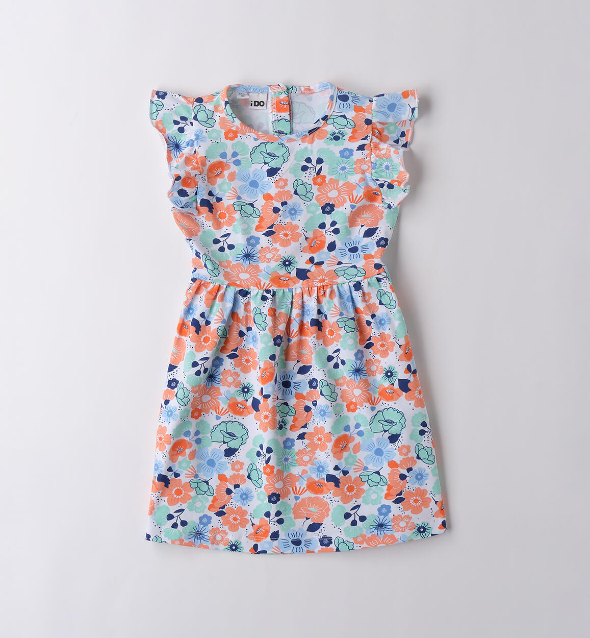 Vestito estivo bambina AZZURRO iDO