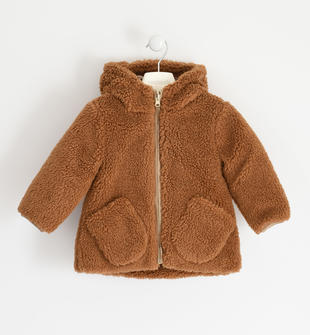 Cappotto modello teddy reversibile sarabanda