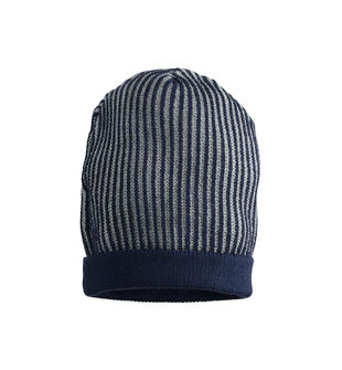 Cappello modello cuffia in tricot a costine sarabanda