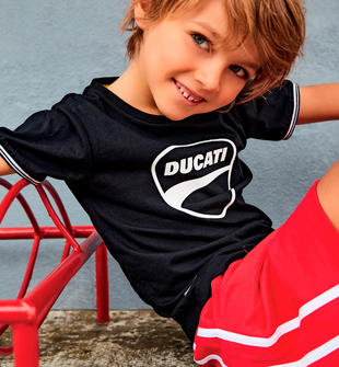 T-shirt 100% cotone con stampa "Sarabanda interpreta Ducati" sarabanda