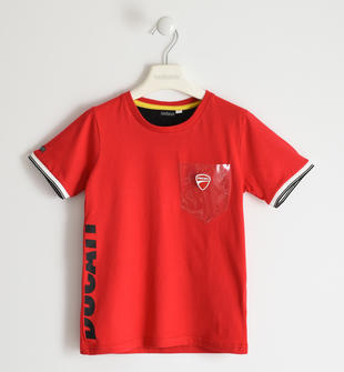 T-shirt 100% cotone con taschino "Sarabanda interpreta Ducati" sarabanda