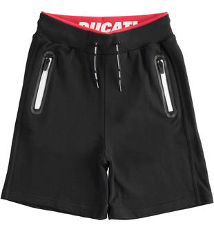 Pantalone corto modello basket 100% cotone "Sarabanda interpreta Ducati" sarabanda