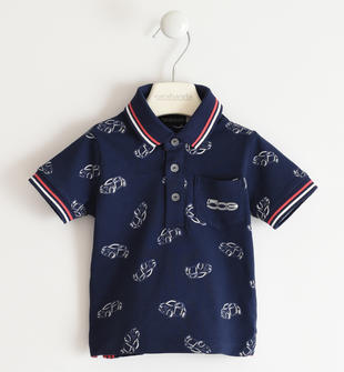 Polo in cotone organico stretch 