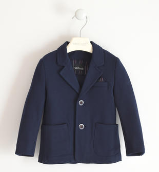 Morbida ed elegante giacca per bambino sarabanda NAVY-3854