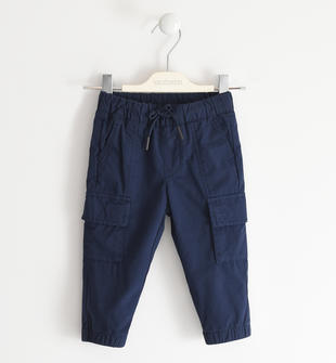 Pantaloni cargo bambino sarabanda NAVY-3854