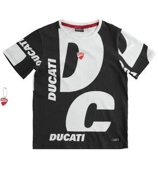 T-shirt per bambino stampa Sarabanda interpreta Ducati sarabanda