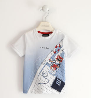 T-shirt per bambino 100% cotone con simpatiche stampe sarabanda