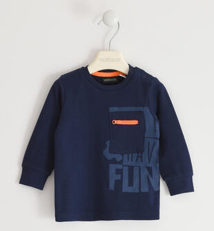 Maglia bambino con zip sarabanda