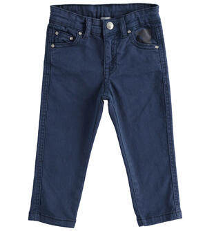 Pantalone bambino slim fit sarabanda NAVY-3854