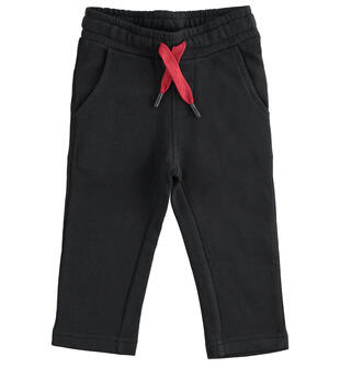 Pantalone felpato per bambino sarabanda NERO-0658