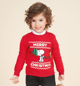 Maglione natalizio bambino Peanuts sarabanda