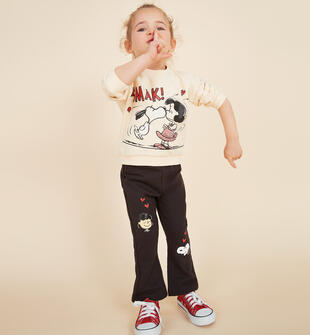 Pantaloni bambina capsule Peanuts sarabanda