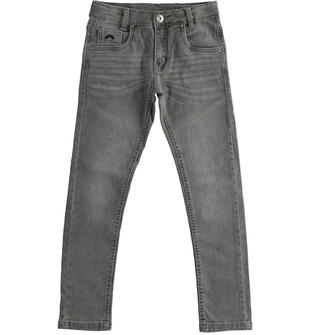 Jeans ragazzo slim fit sarabanda NERO-7991