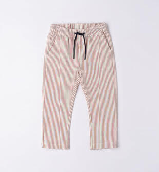 Pantalone bambino con coulisse sarabanda NOCCIOLA-0937