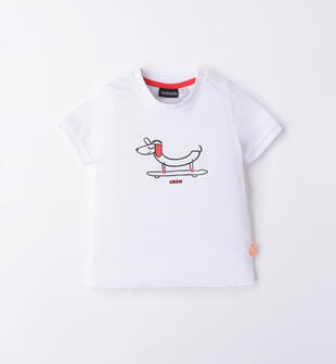 T-shirt bambino sarabanda BIANCO-0113