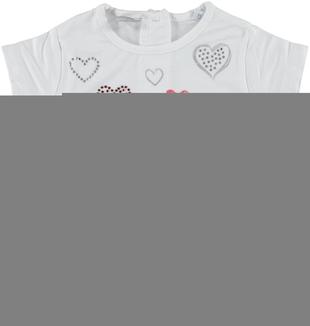 Romantica t-shirt in jersey di viscosa elasticizzata sarabanda