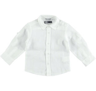 camicia di lino bambino
