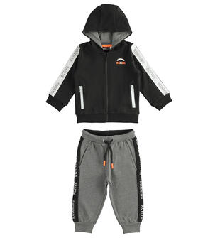 Tuta sportiva bambino invernale sarabandapromo NERO-0658