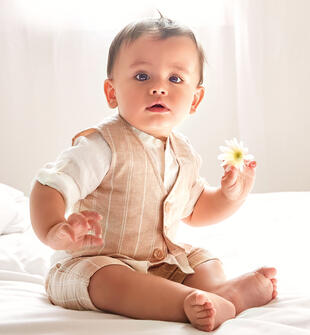 Gilet cerimonia bimbo da 1 a 24 mesi Minibanda GIUBBOTTI P E