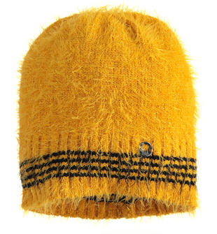 Cappello modello cuffia in tricot lurex a filato lungo ido