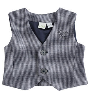 Elegante gilet per neonato ido NAVY-3885