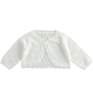 Coprispalle per neonata in tricot stretch ido