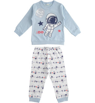 Pigiama lungo bambino ido AZZURRO-3862
