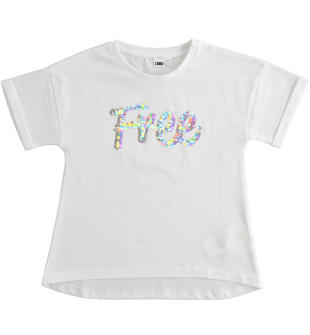 T shirt paillettes reversibili outlet