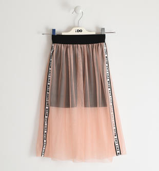 Gonna in tulle con leggings in jersey stretch ido ROSA-2635
