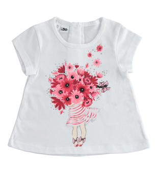 T shirt a fiori sales