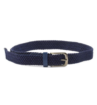 Cintura in tessuto intrecciato per bambino ido NAVY-3854