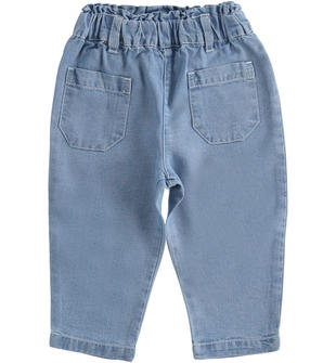 Pantalone bambina in 100% lyocell ido