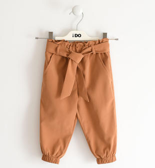 Pantalone bambina in cupro ido PECAN-1122