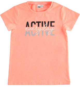 T-shirt per bambina corallo fluo ido CORALLO FLUO-5824