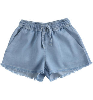 Shorts bambina in 100% lyocell ido