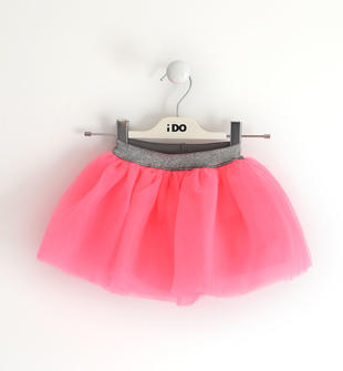 Gonna tulle bambina con elastico lurex ido