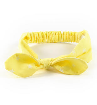 Fascia capelli bambina con stelle ido GIALLO-1417