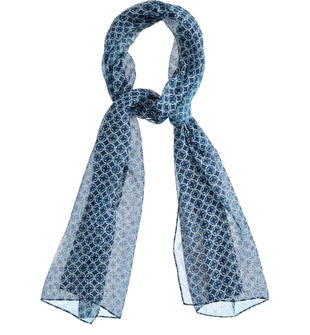 Pashmina per bambino ido BIANCO-BLU-6SG7