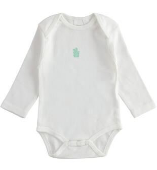 Body manica lunga neonato ido PANNA-0112