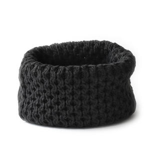 Sciarpa ragazza in tricot ido NERO-0658