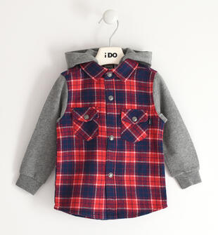 Camicia bambino in twill ido