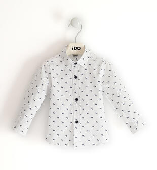 Camicie elegante bambino ido BIANCO-BLU-6UG7